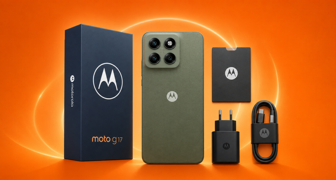 Moto G17: O que vem na caixa e o que a Motorola deixou de fora