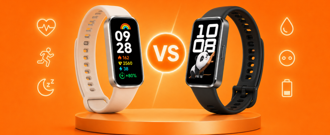 Xiaomi Smart Band 9 vs Smart Band 10: Qual é a Melhor Escolha?