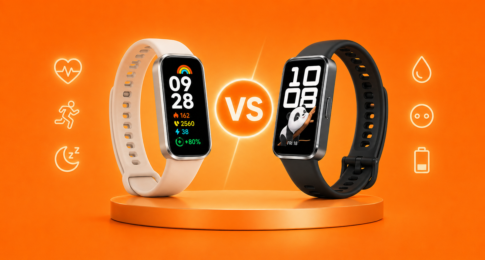 Xiaomi Smart Band 9 vs Smart Band 10: Qual é a Melhor Escolha?