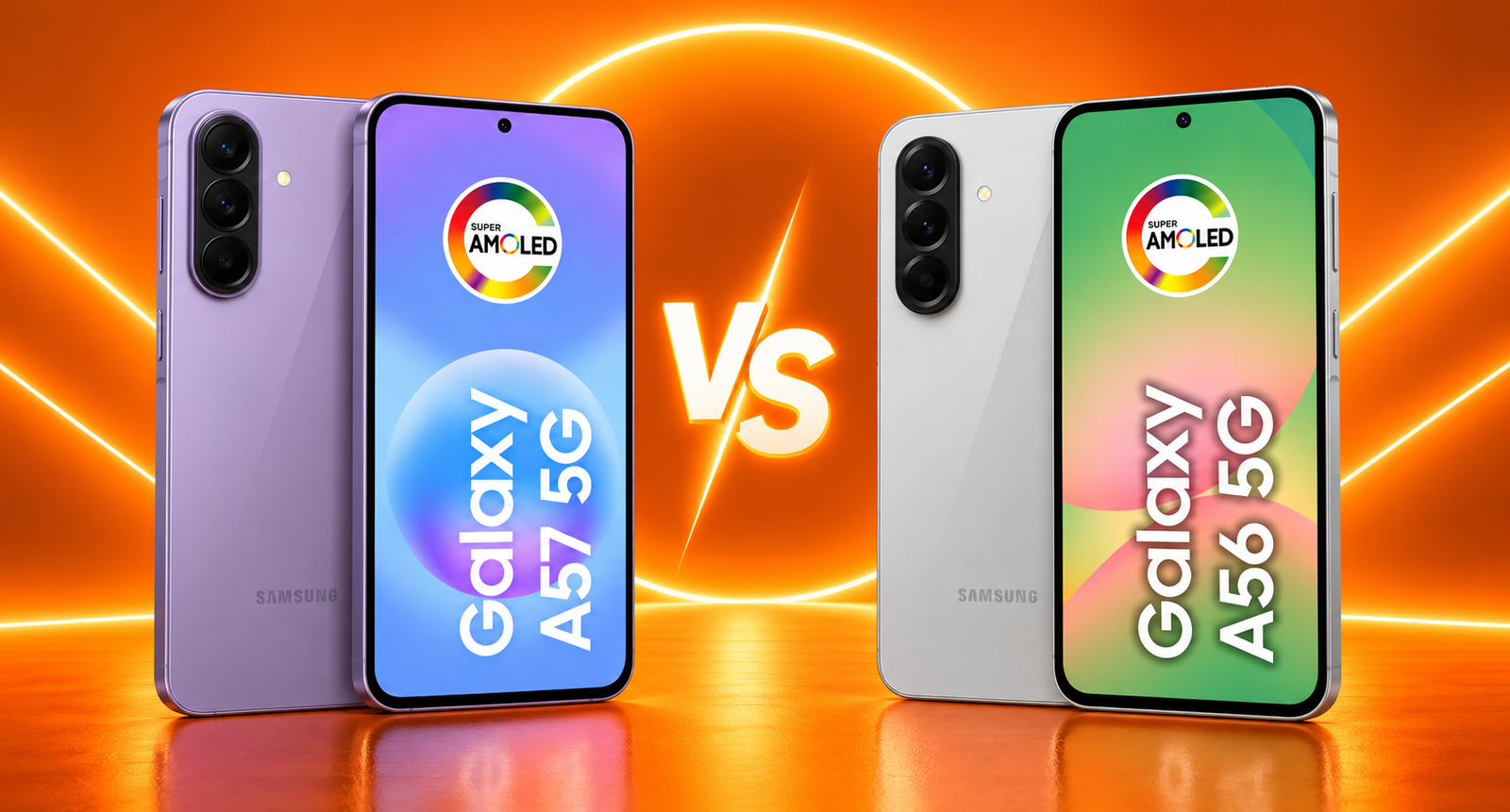 Galaxy A57 5G e Galaxy A56 5G